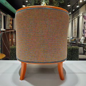 Deco Barrel Chair - SOLD