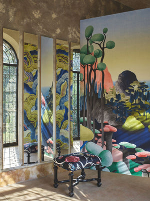 Paradise 5-Panel Mural Set