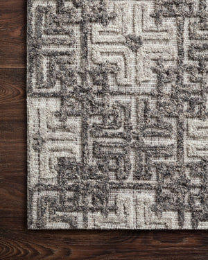 Charcoal / Fog - Ehren Rug