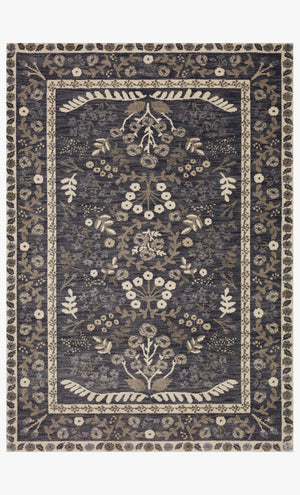 Botanical Charcoal Rug
