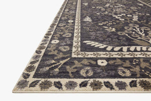 Botanical Charcoal Rug