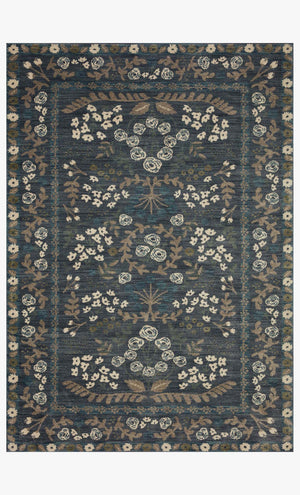 Botanical Navy Rug