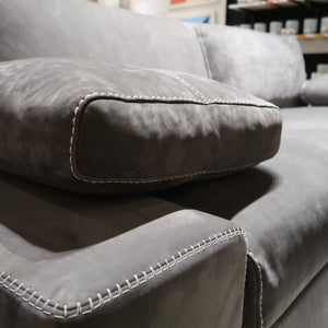 Modena Leather Sofa - SOLD