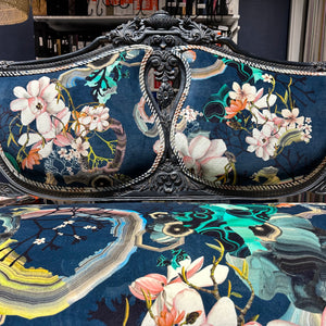 Black Christian LaCroix Settee