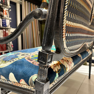 Black Christian LaCroix Settee