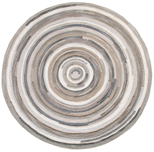 Spruce - Concentric Squares Grey Area Rug