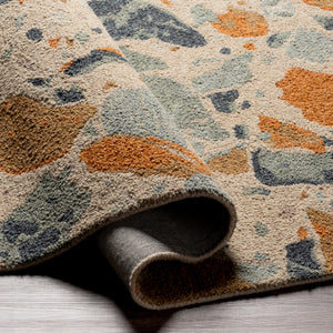 Terrazzo Orange Brick/Dark Blue