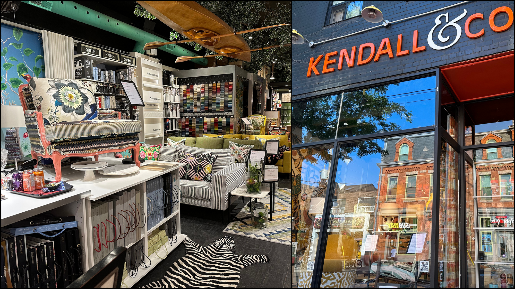 Kendall & Co. Interior design studio in Toronto, Ontario.