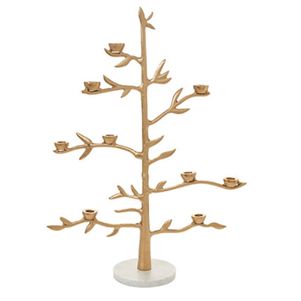 Gold Tree Candelabra