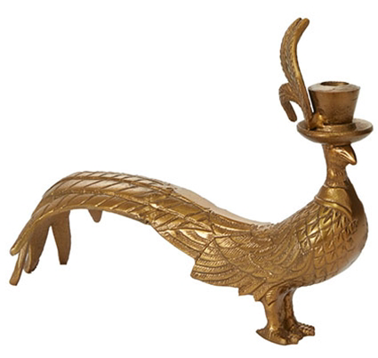 Pheasant Candlestick