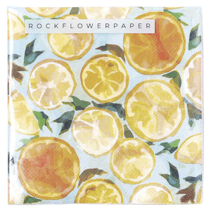 LEMON SLICES Paper Napkins, Pack of 20