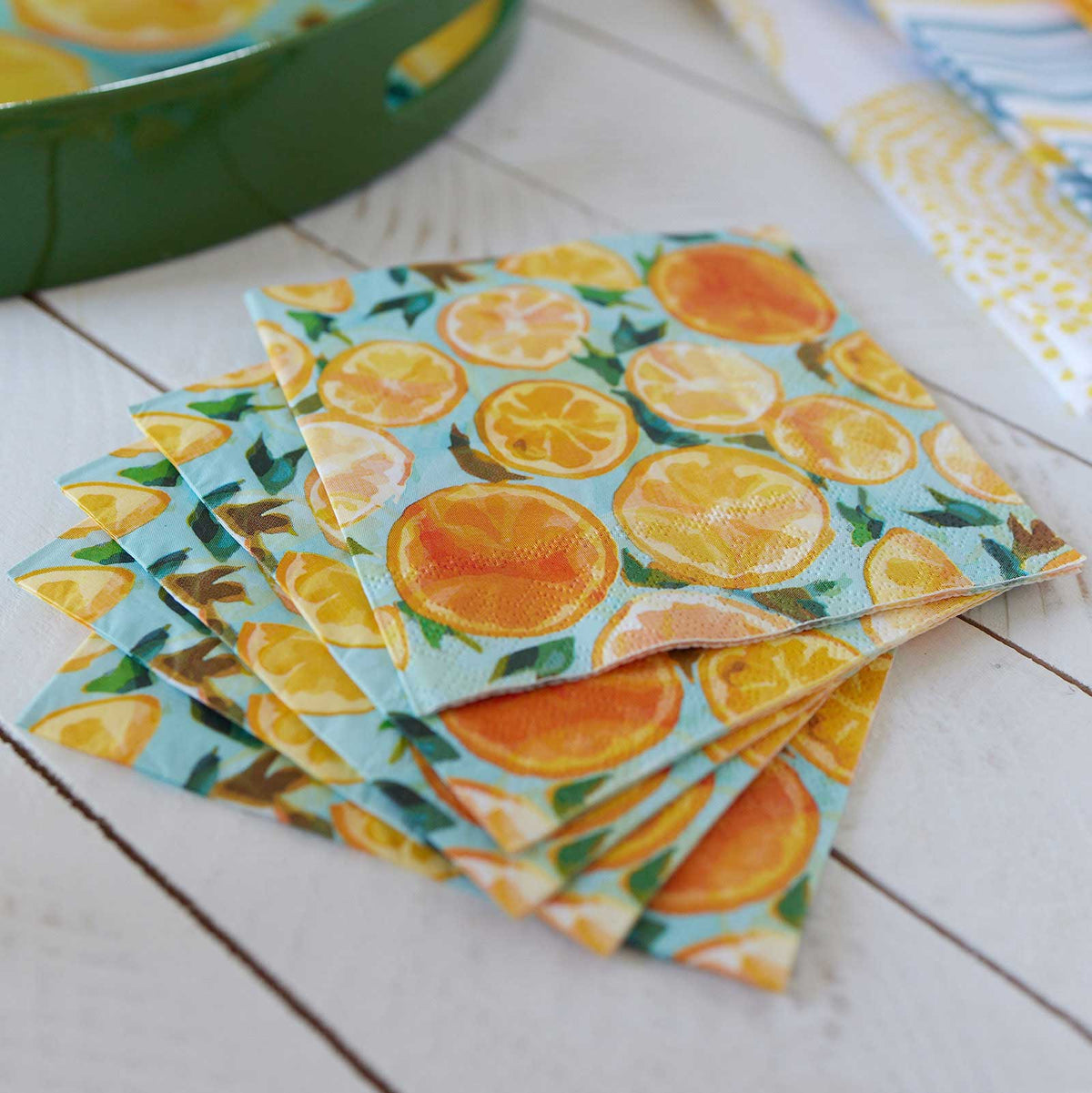LEMON SLICES Paper Napkins, Pack of 20
