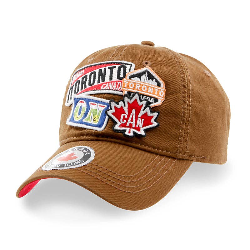 Toronto Assorted Embroidery Badge Cap