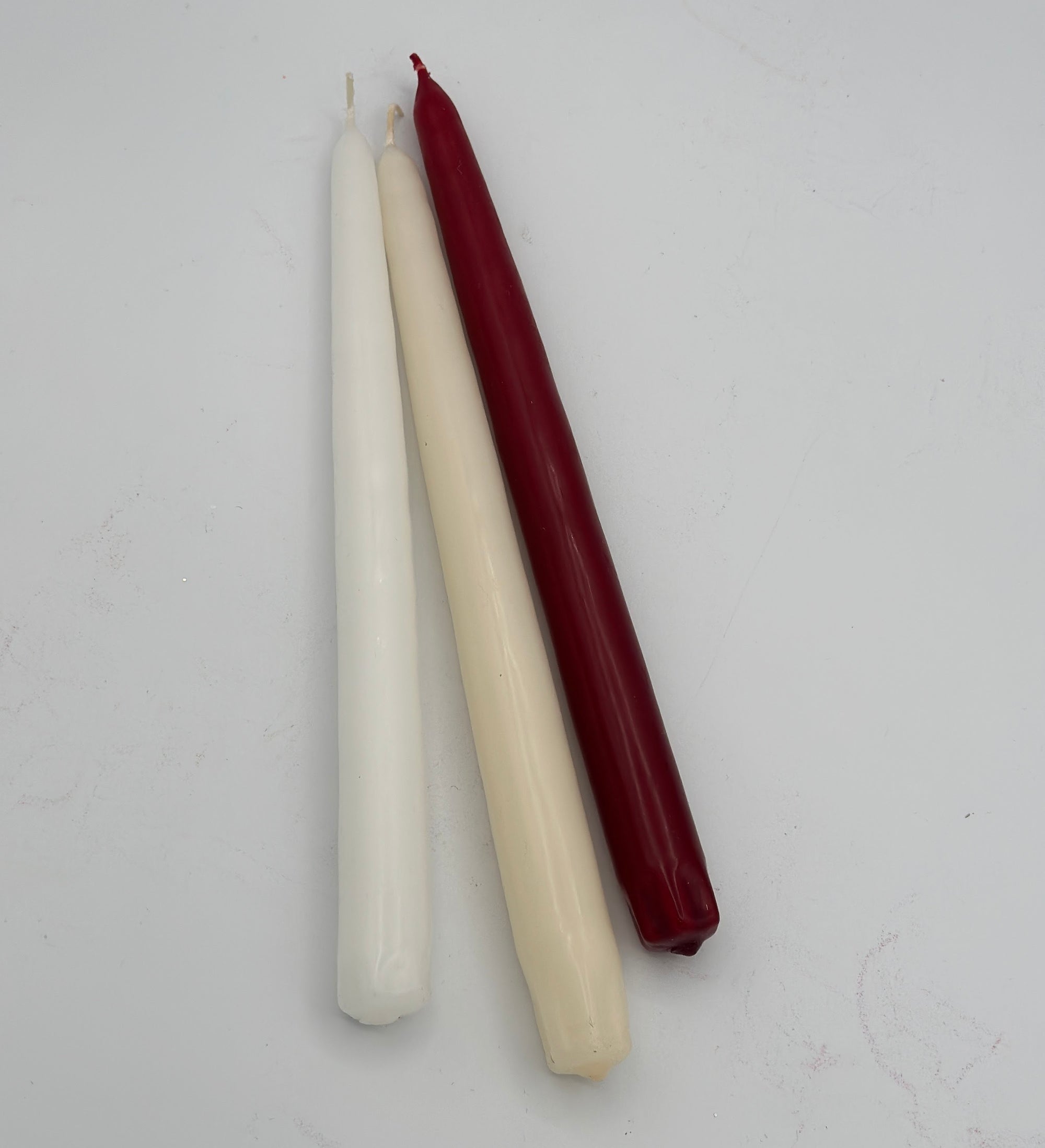 10" Hand Dipped Taper Candles - Sold Individually (Various Colors)