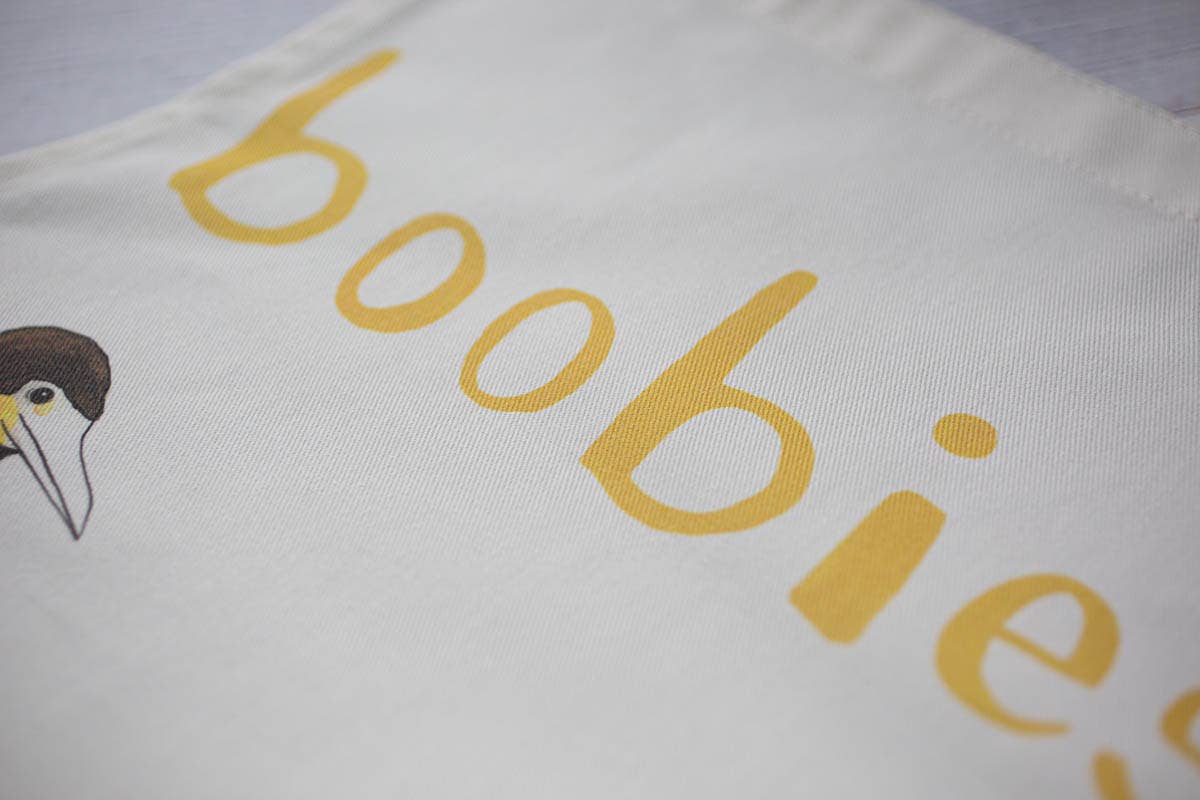 Boobies Bird Cotton Apron