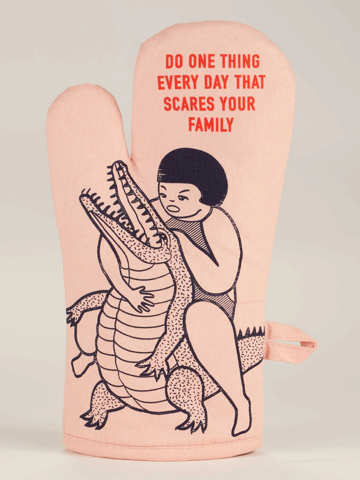 Scare Your Family Oven Mitt
