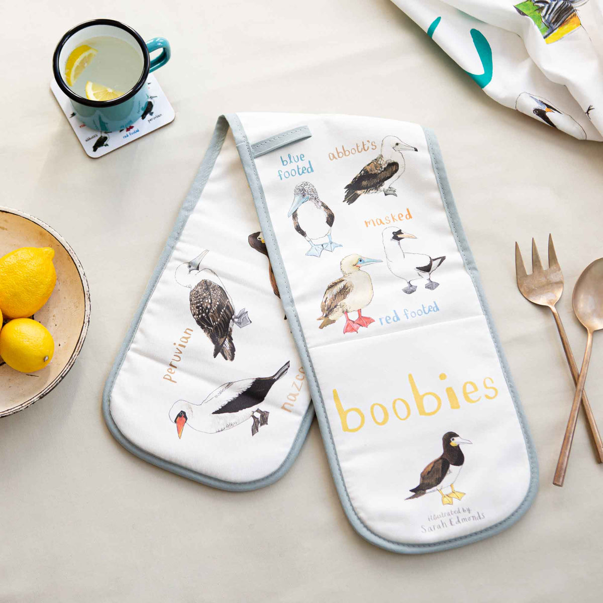 Boobies Bird Oven Glove