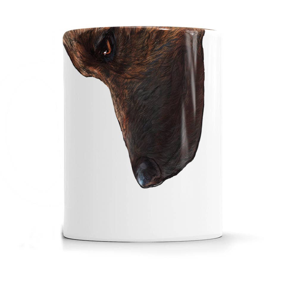 Dutch Shepherd Brindle Snout Mug