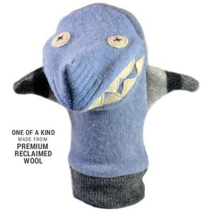 Shark Puppet | Reclaimed Wool