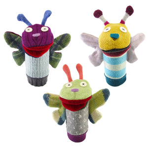 Butterfly Puppet | Reclaimed Wool