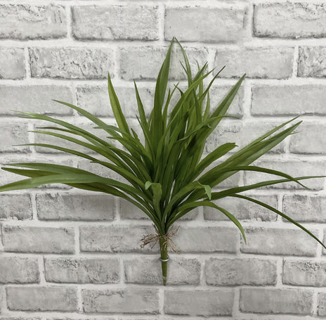 15" Green Grass with Roots