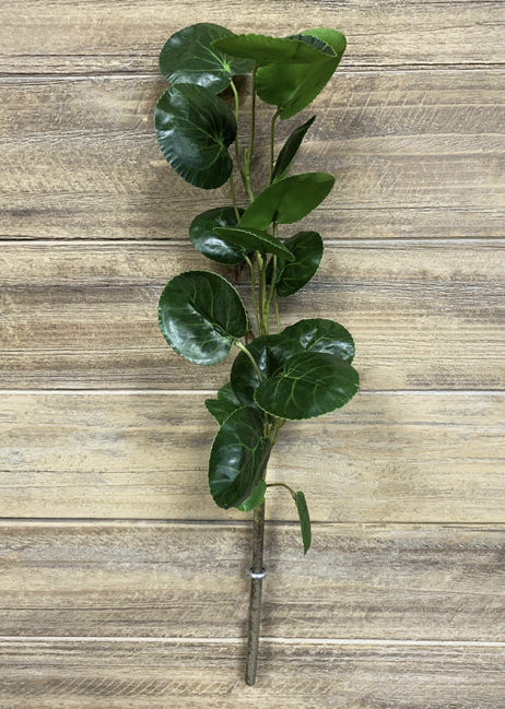 16" Pepermonia Leaf Spray