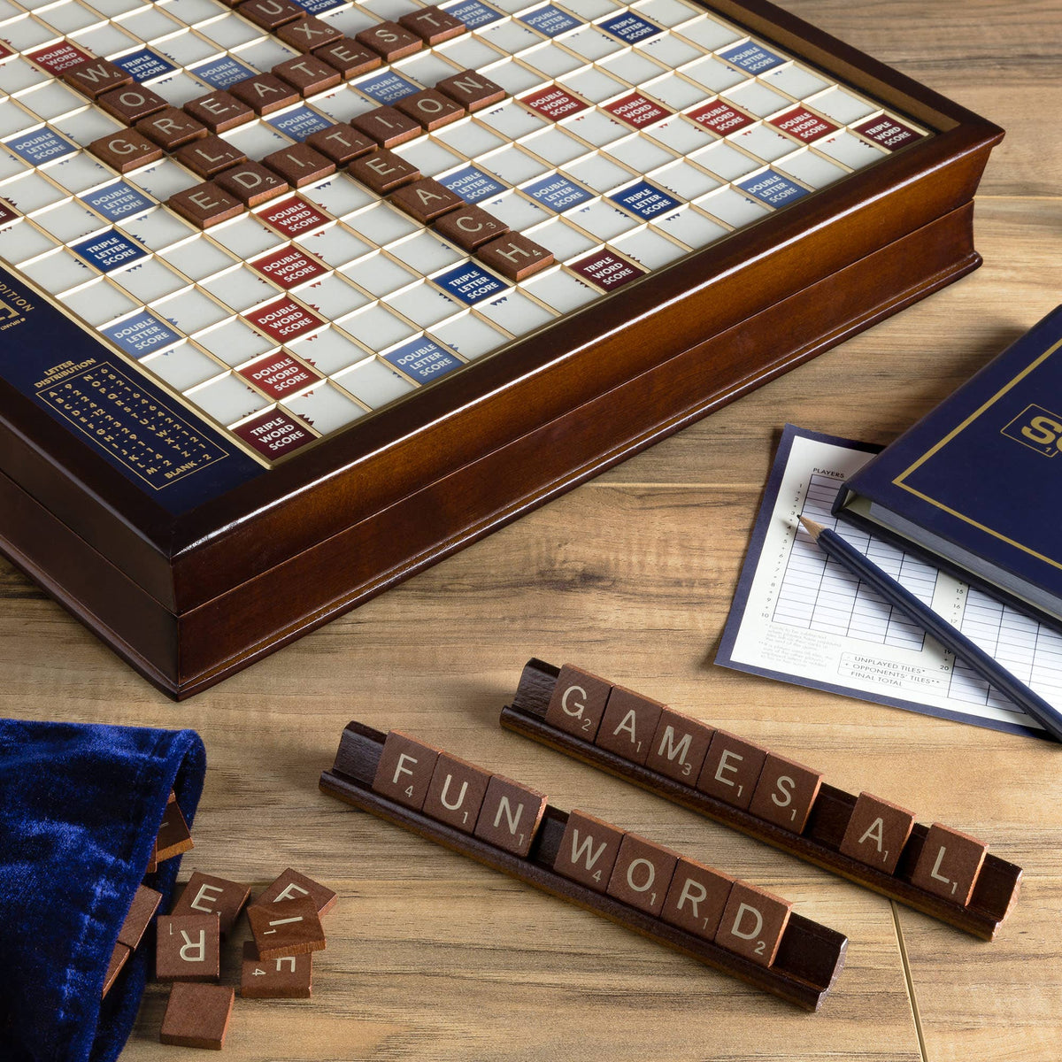 Scrabble Deluxe Edition