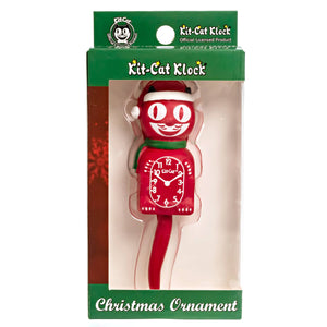 Kit-Cat Klock Christmas Ornament - Santa Hat