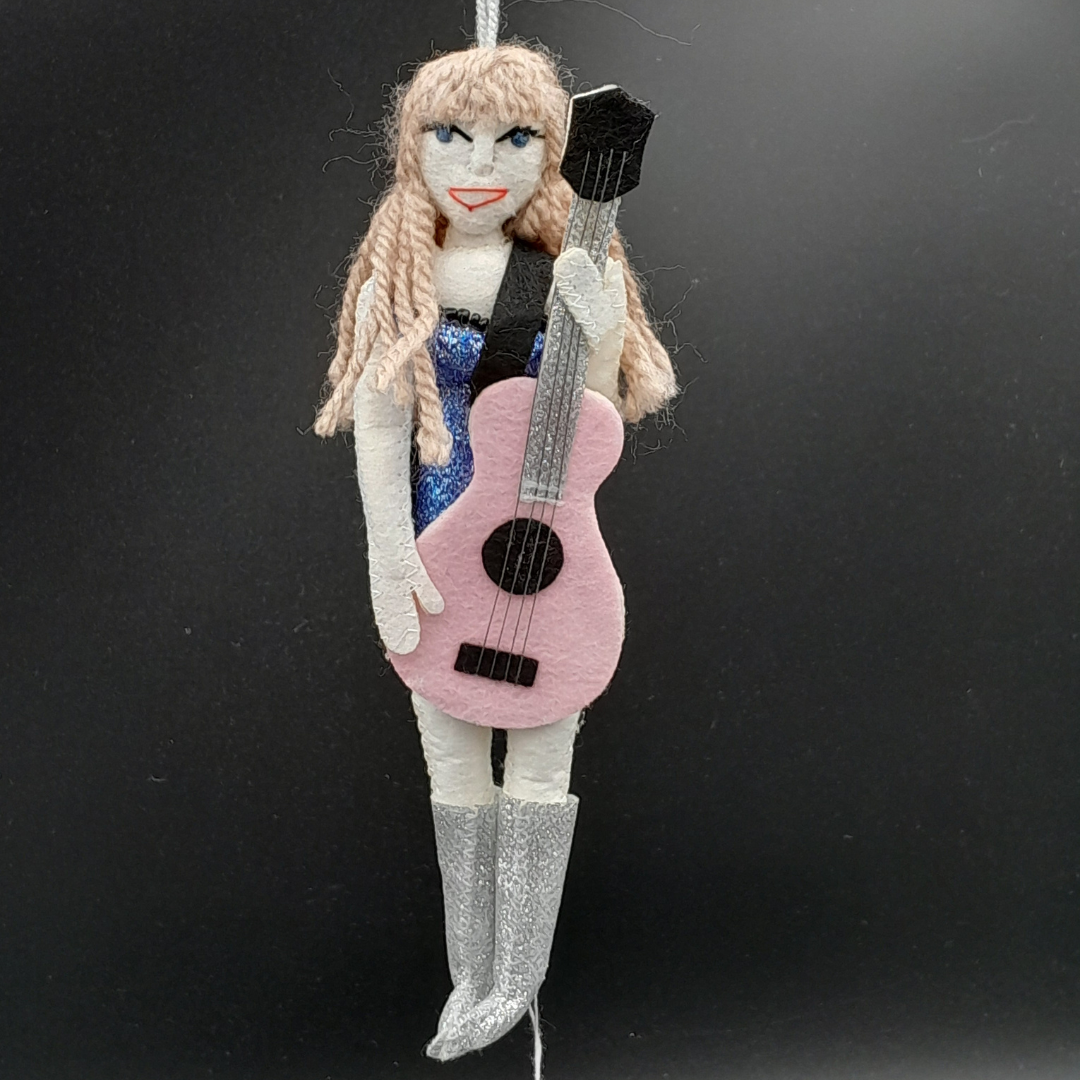 Felt Taylor Swift Ornament