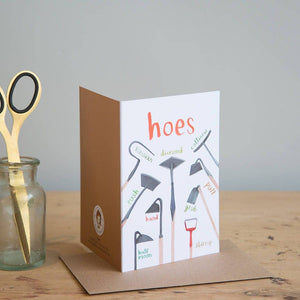 Hoes Blank Card