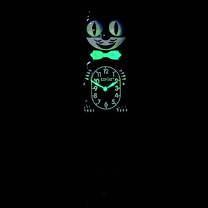 Classic Black Glow Kit-Cat Klock