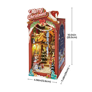 Christmas Street Scene - DIY Book Nook Kit