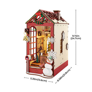 Christmas Indoor Scene - DIY Book Nook Kit