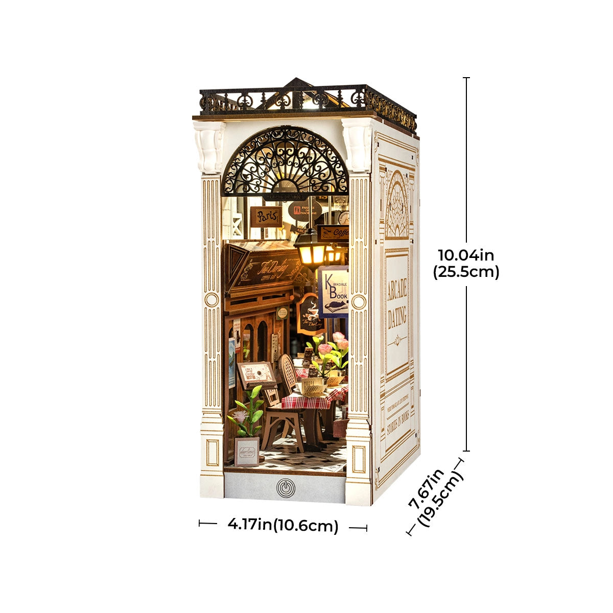 European Cafes (Arcade Dating) - DIY Book Nook Kit