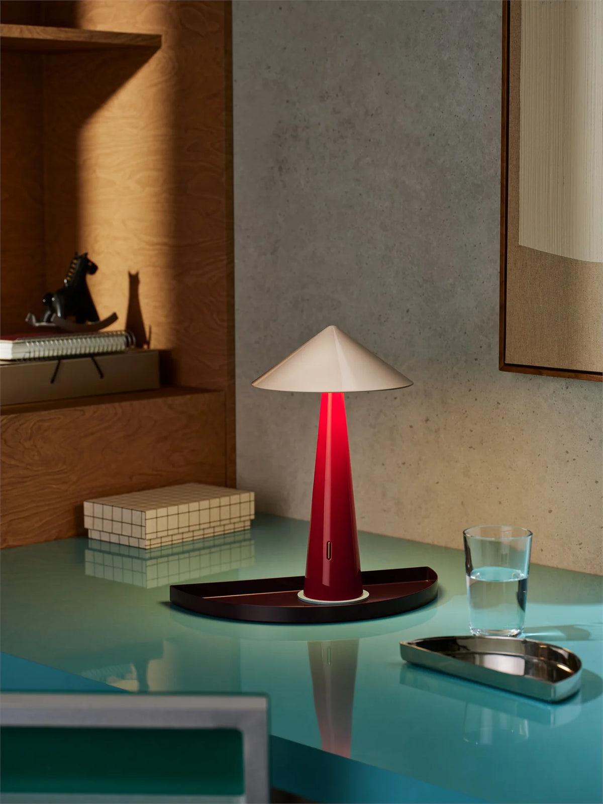 'Tipsy' + -- Portable Reading Lamp (Multiple Colours) -- Large
