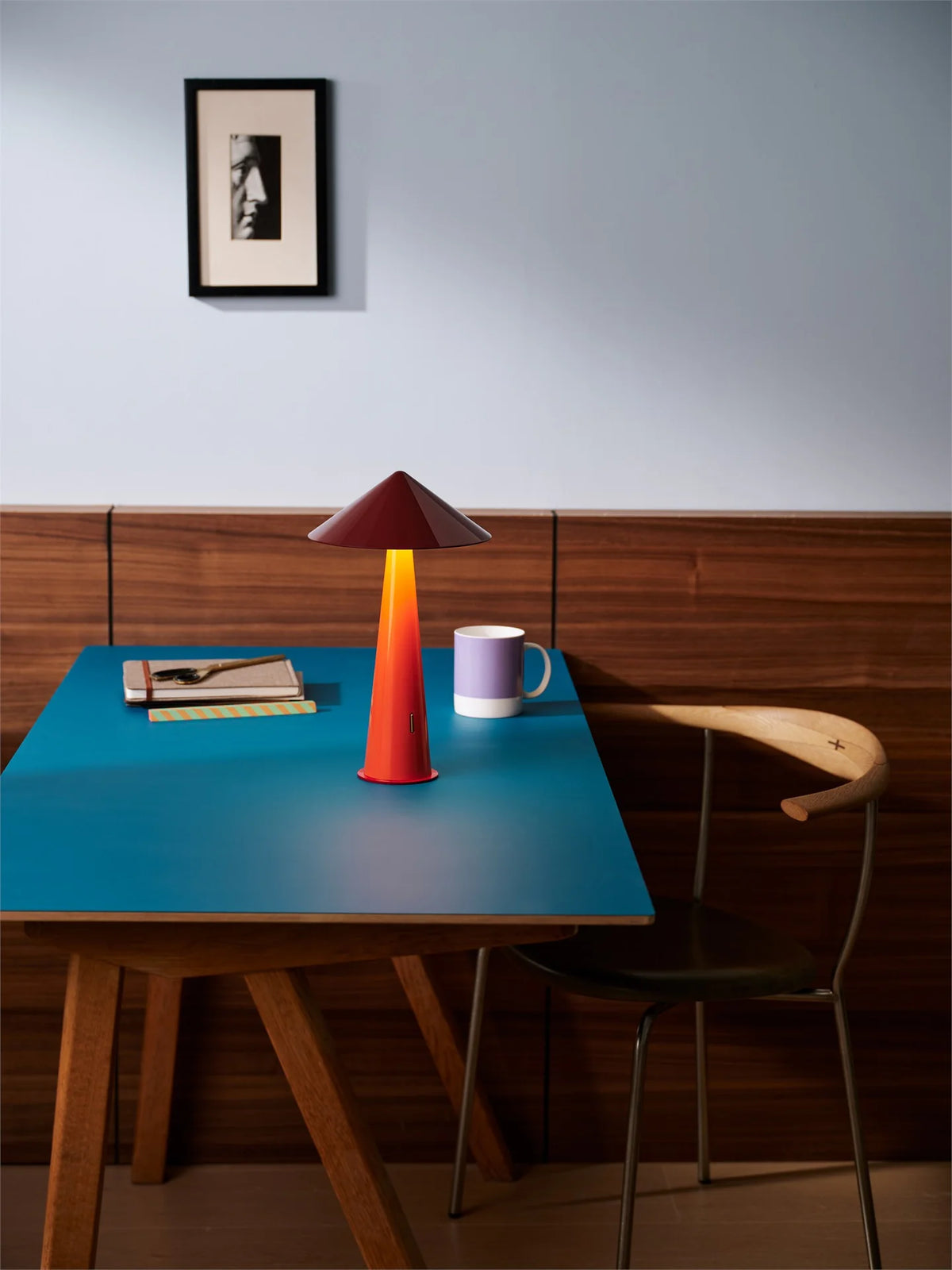 'Tipsy' + -- Portable Reading Lamp (Multiple Colours) -- Large