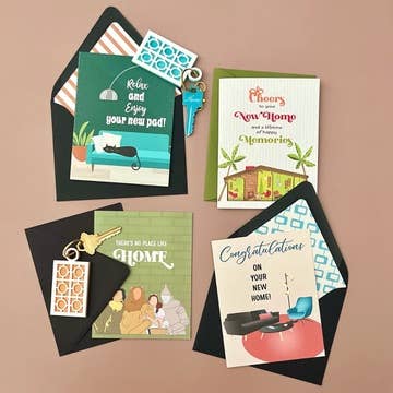 Wizard of Oz Inspired New Home Housewarming Card