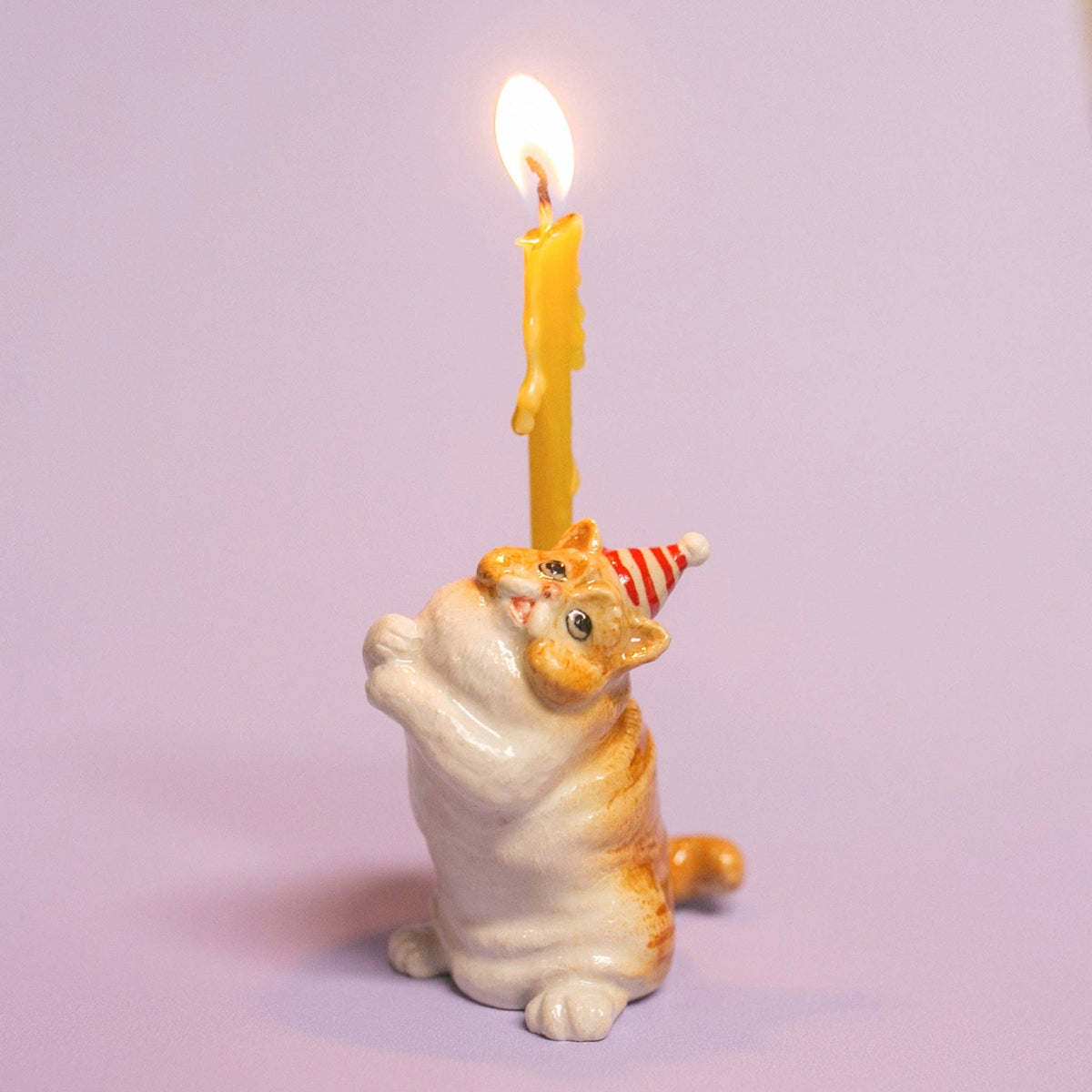 Exotic Shorthair Cat Cake Topper