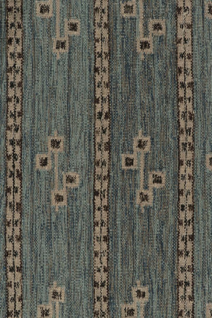 Blue Scandinavian Flatweave