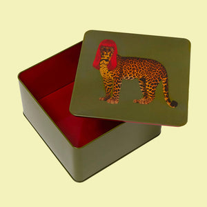 Rebecca square metal box