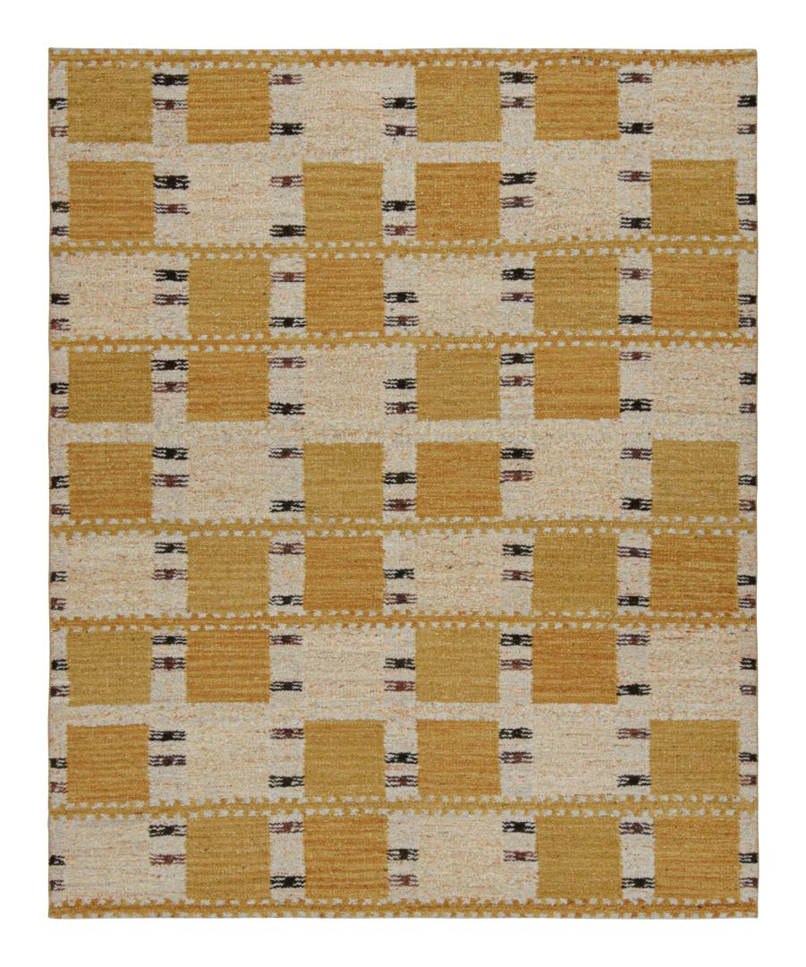Beige Scandinavian Premium Flatweave