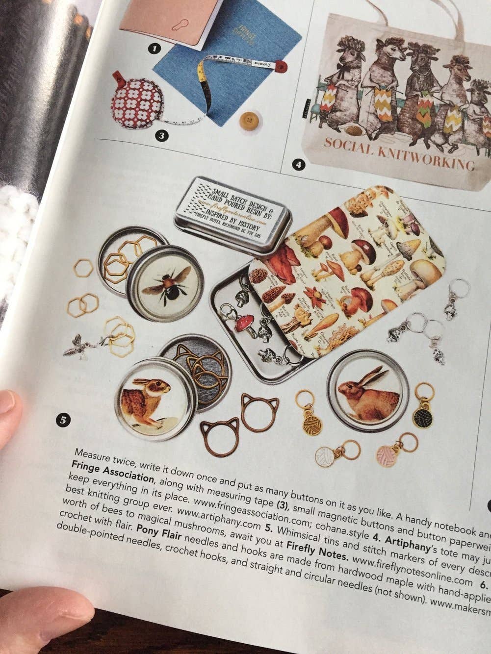 Mushroom Storage Tin: Small