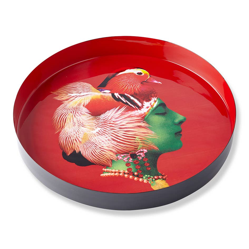 Round Canarbella platter