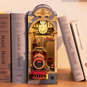 Back To The Future III (Jules Verne Time Train) Station Scene  - DIY Book Nook Kit