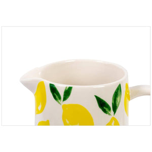Lemons Ceramic Pitcher