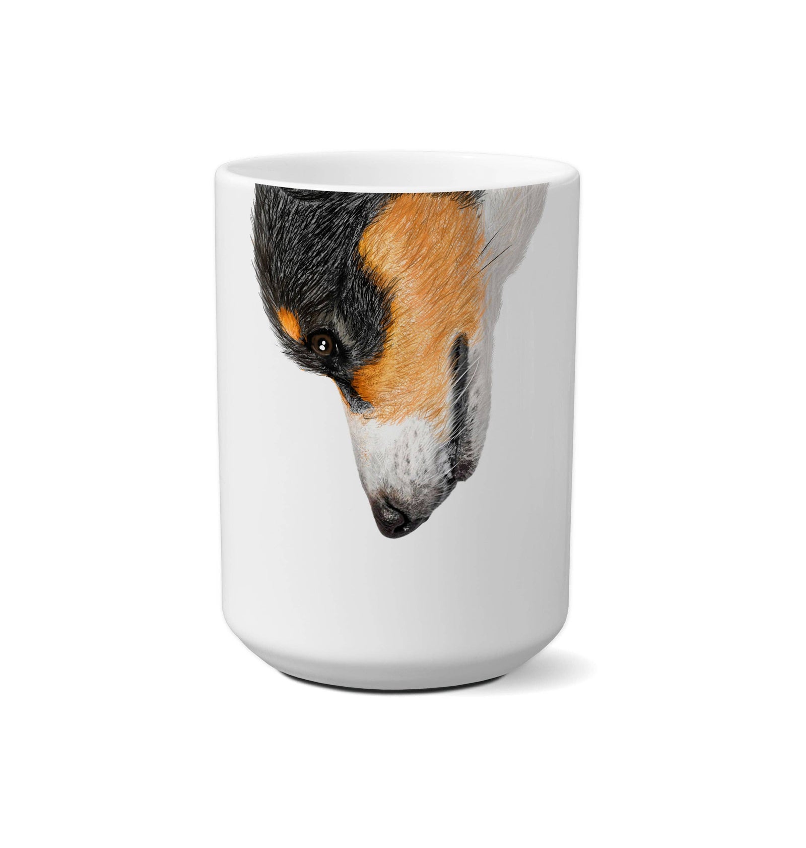 Tri Color Corgi Snout Mug