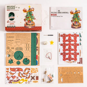 Christmas Melody Tree - DIY Music Box Kit