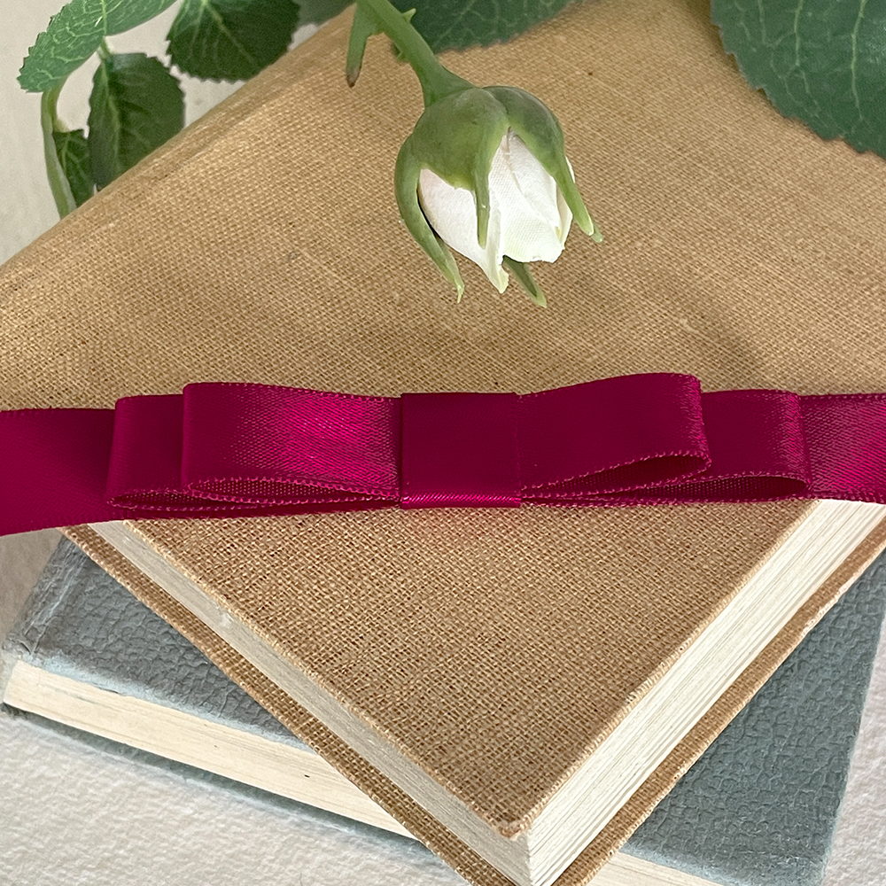 Dior Bow - Wine