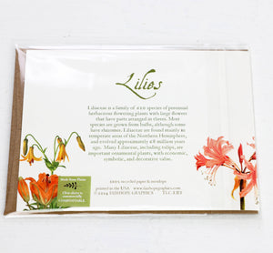 Lilies Card