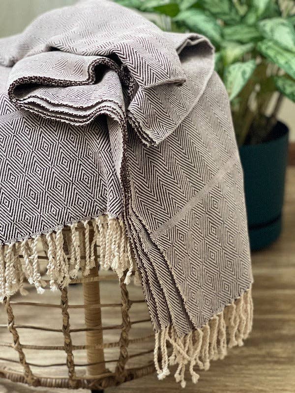 Boat Blanket | Handwoven Cotton | Bala Berry